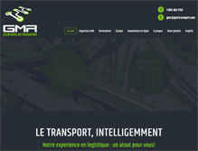 Tablet Screenshot of gmrtransport.com